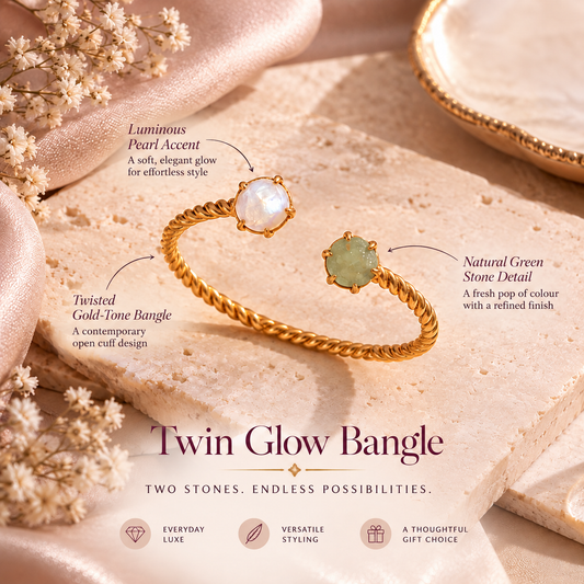Twin Glow Bangle