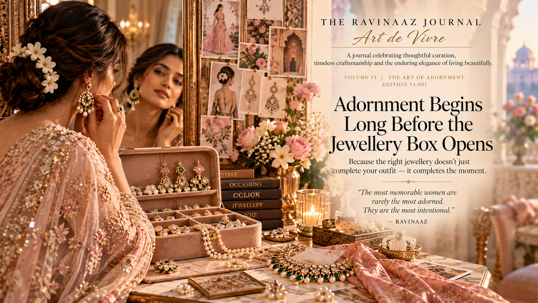 Adornment Begins Long Before the Jewellery Box Opens