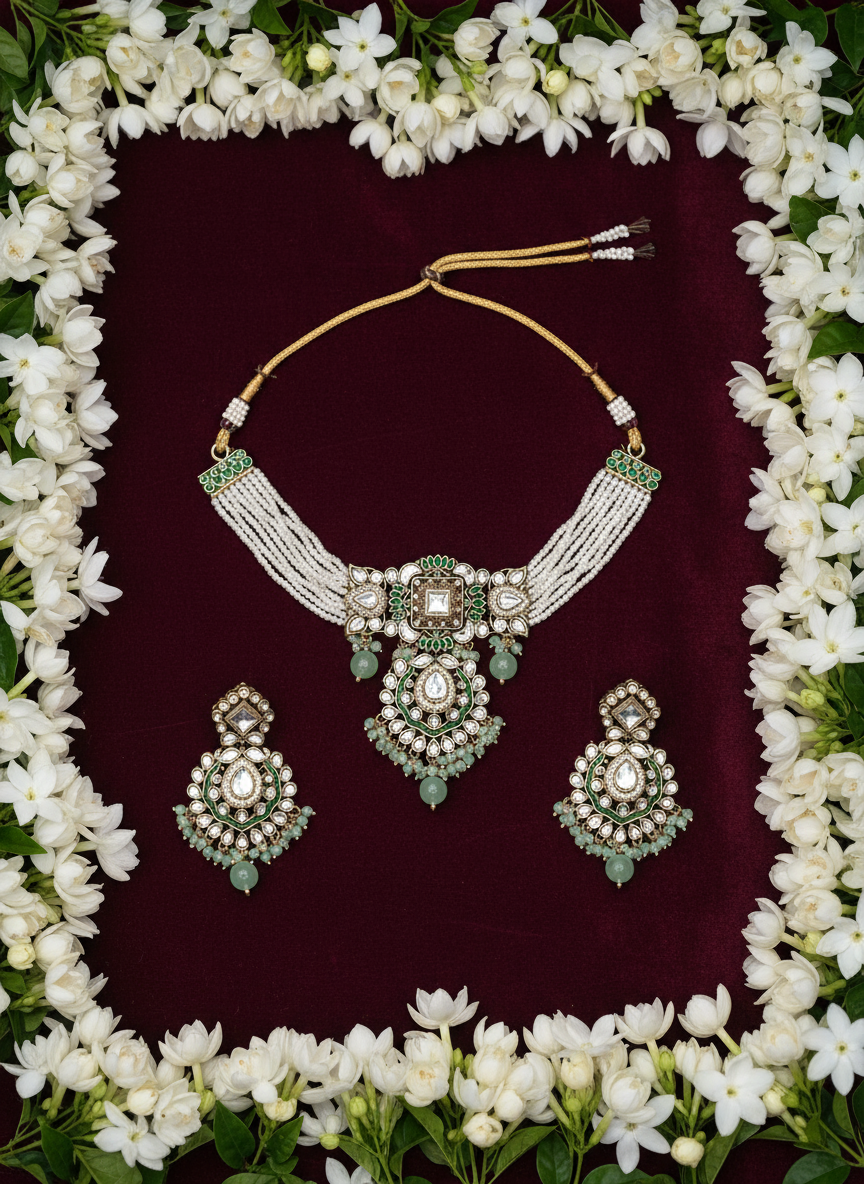 Aadhira meenakari set
