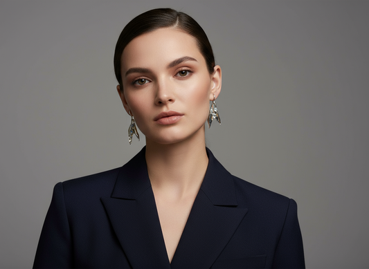 Auréla  Leaf Drops Silver/Gold