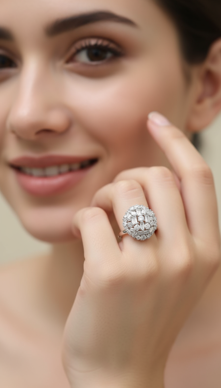 Aurora Dome Ring