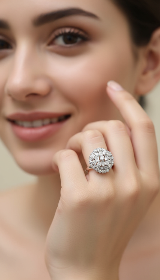 Aurora Dome Ring