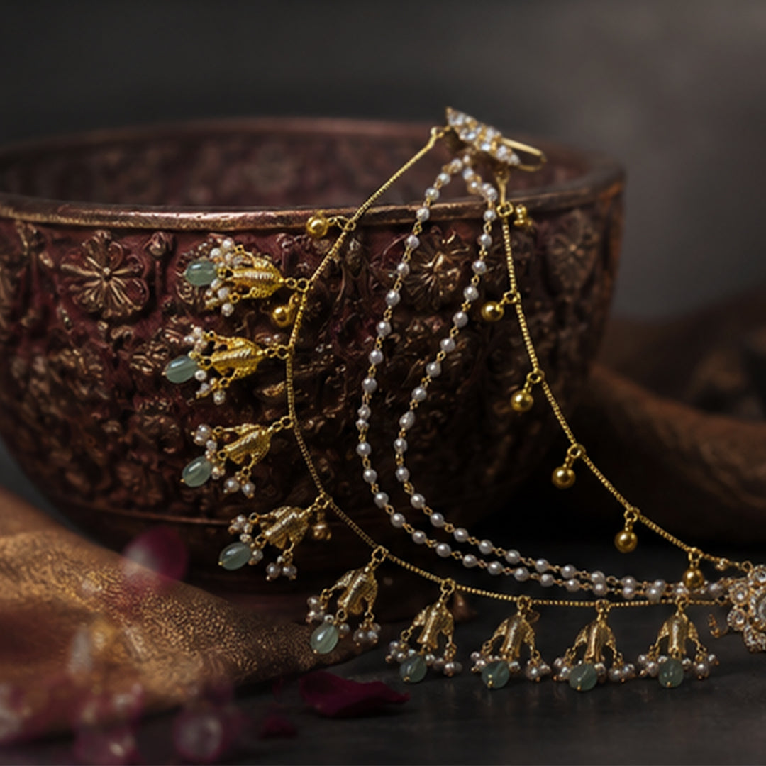 Maharani Gayatri Ear Veil