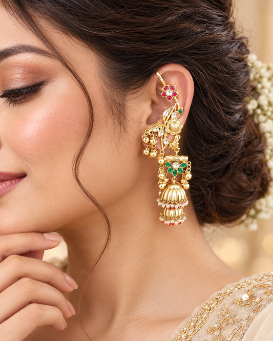 Ishira Jhumka Ear Cuff
