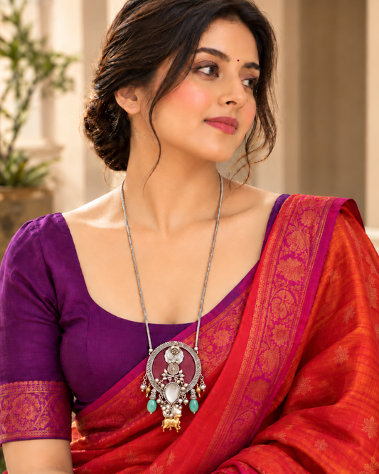 Samaira Long Pendant Necklace