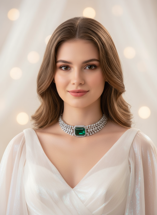 Emerald Éminence Choker