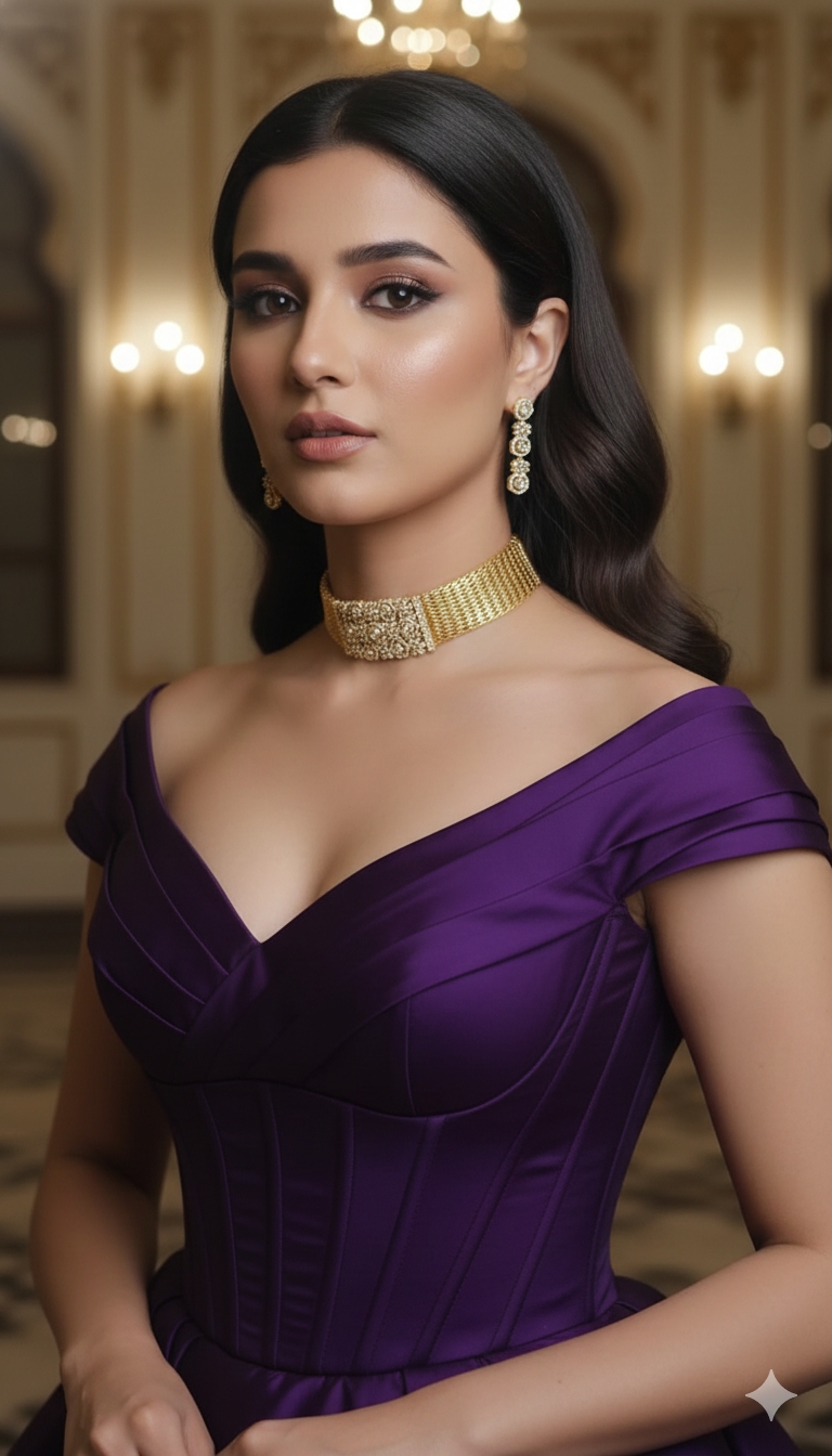 Aarohi Mesh Choker