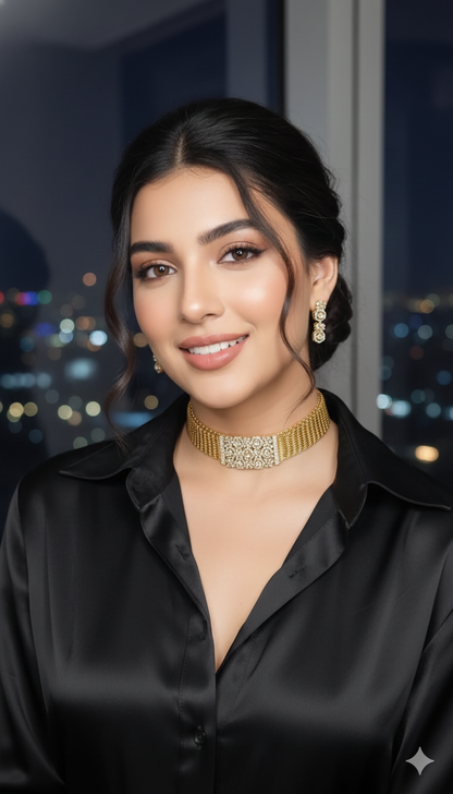 Aarohi Mesh Choker