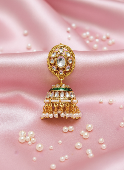 Kanika Kundan Pearl Set