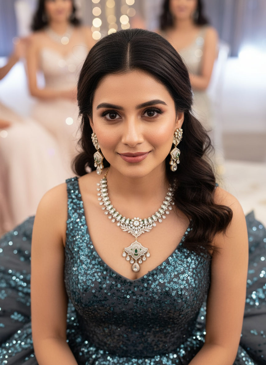 Jalaja Kundan Necklace