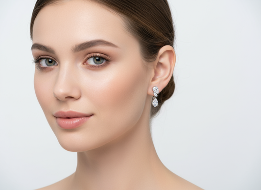 Raindrop elegance earring