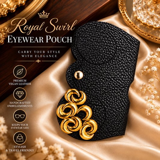 Royal Swirl Eyewear Pouch